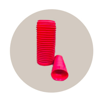 Plastic blow moulding